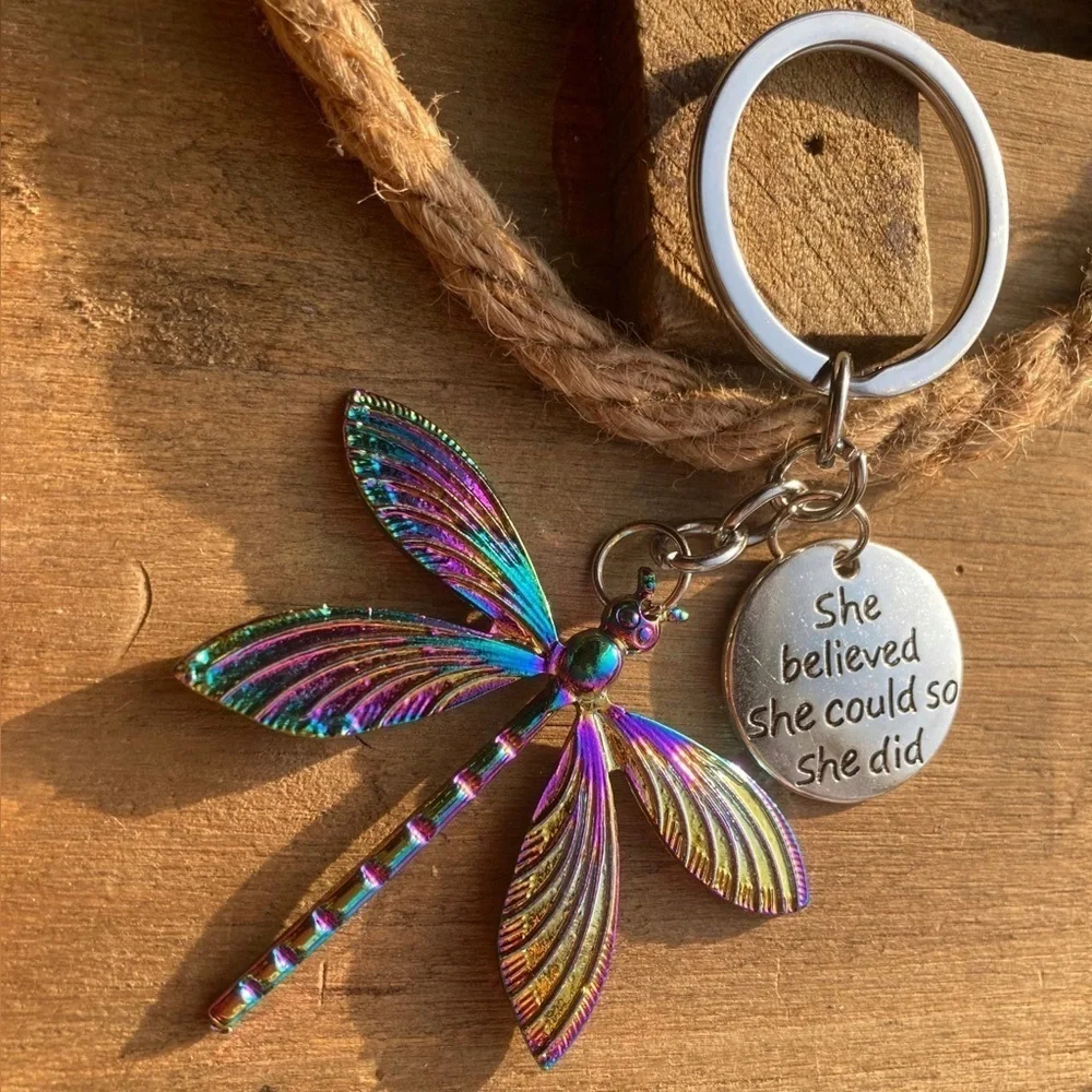 Firefly Keychain Charm Pendant Backpack Bag Charm Velvet Gift Pouch 2 Pieces